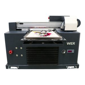 digital dtg t-shirt printer til tøj, tekstil flatbed printere - WER Printer