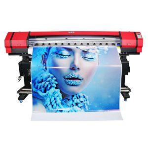 bredt format 6 farver flexo banner klistermærke opløsningsmiddel inkjet printer