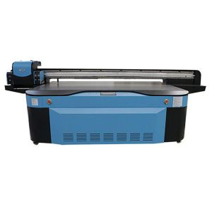 stort format high speed digital flatbed china uv printer til glas trykning